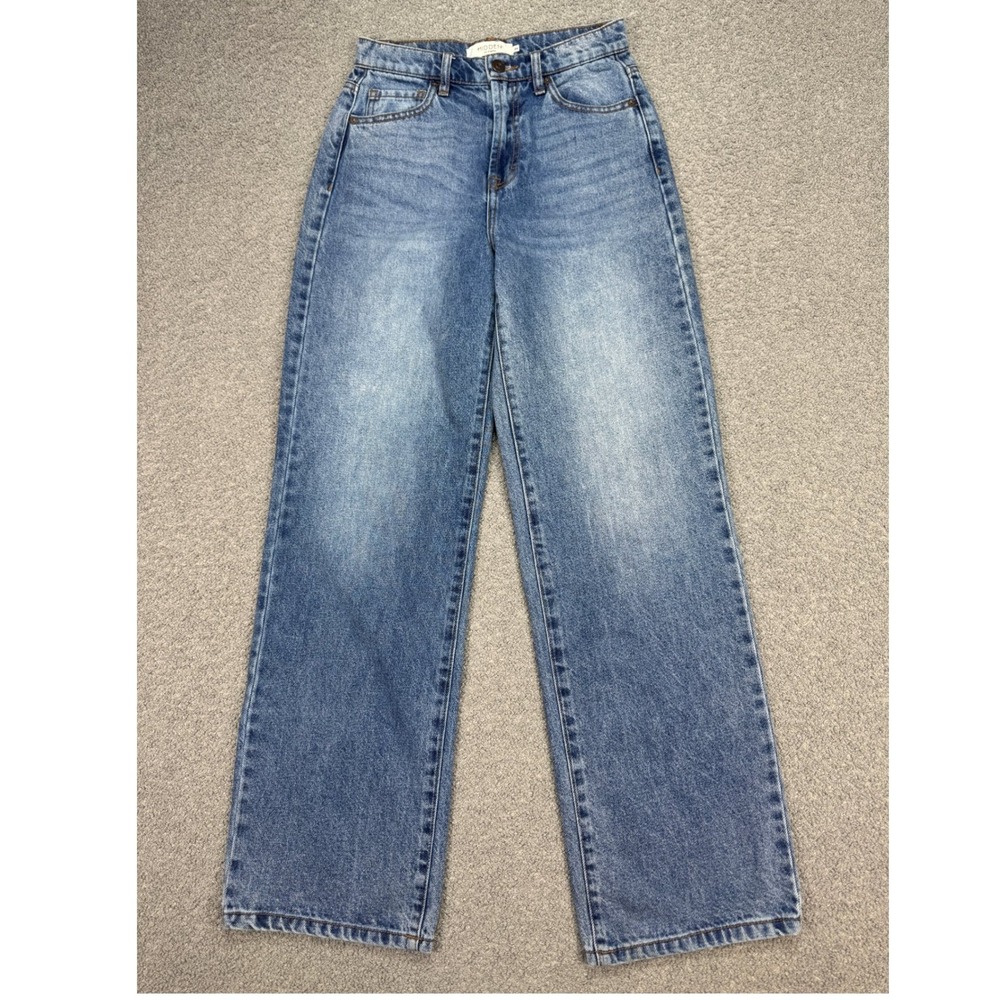 Hidden Los Angeles Jeans Women's 24 Light Blue High Rise Baggy Wideleg y2K Style